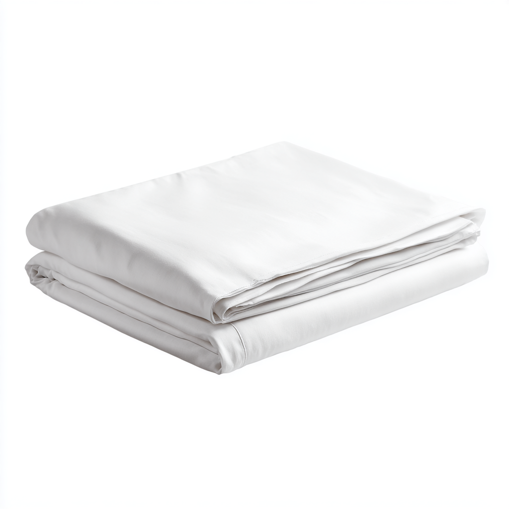 Queen Flat Sheet Plain (60 Pack)