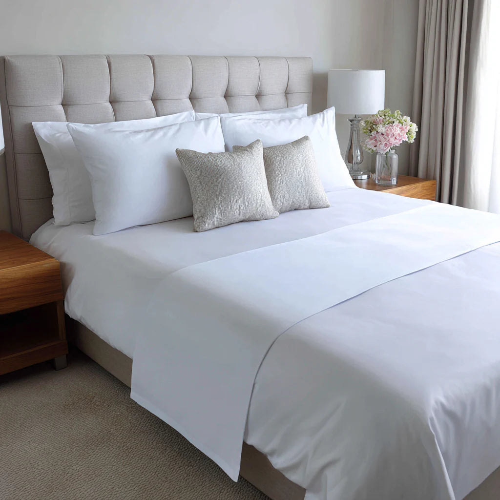 Bed Runner — Plain White