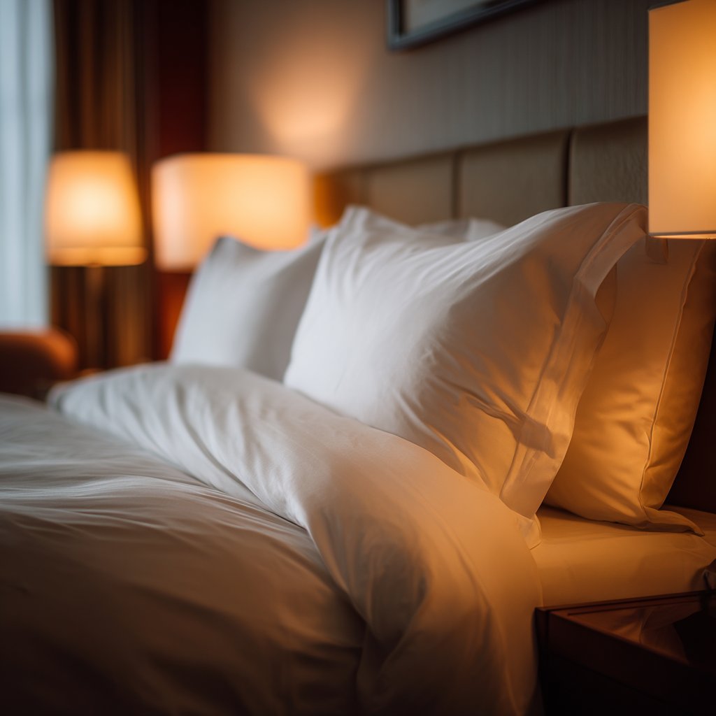 Flat Sheet — Plain Satin, King