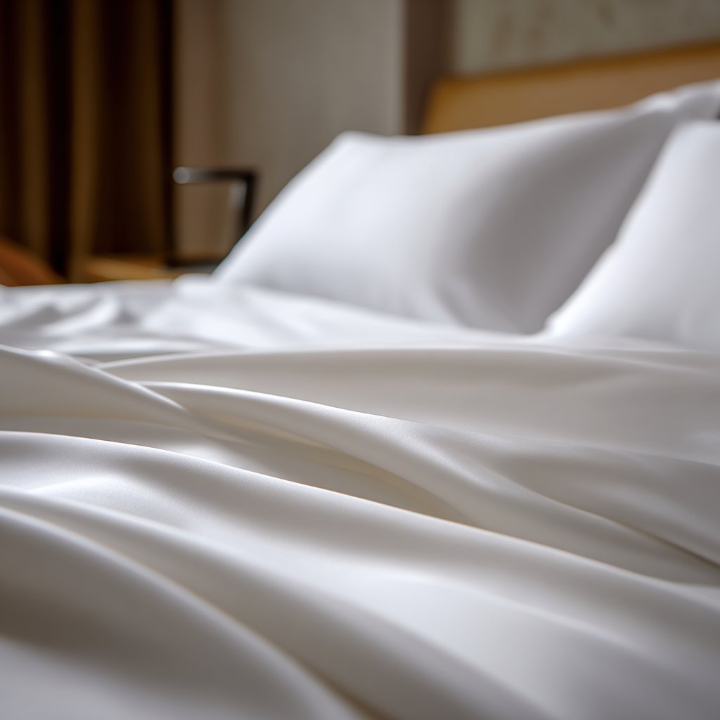 Flat Sheet — Plain Satin